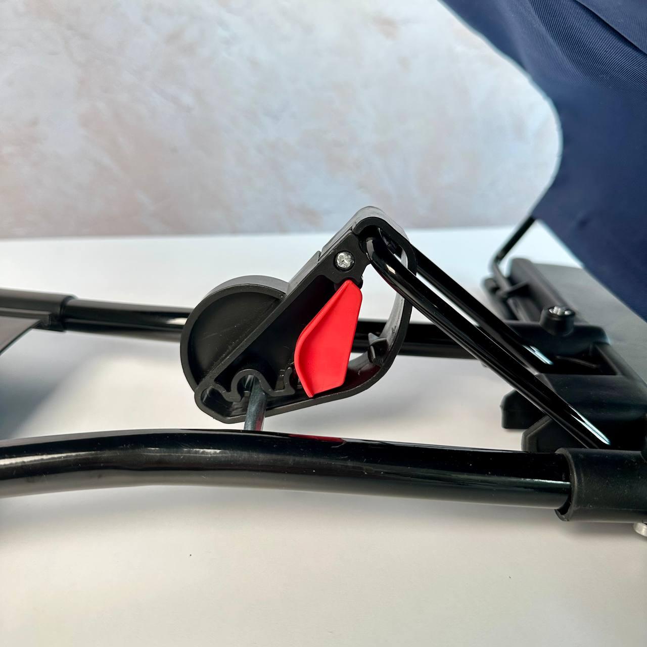 Шезлонг дитячий центр, що заколисує, з подушкою і дугою для новонароджених дітей Чорний - фото 4 Шезлонг дитячий центр, що заколисує, з подушкою і дугою для новонароджених дітей Чорний - фото 4