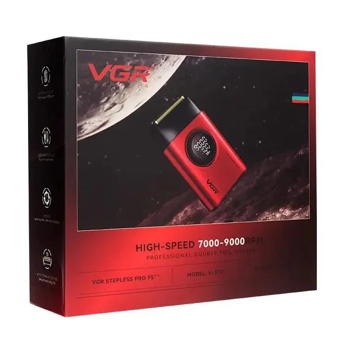 Електробритва VGR V-377 Red (10868) - фото 3 Електробритва VGR V-377 Red (10868) - фото 3