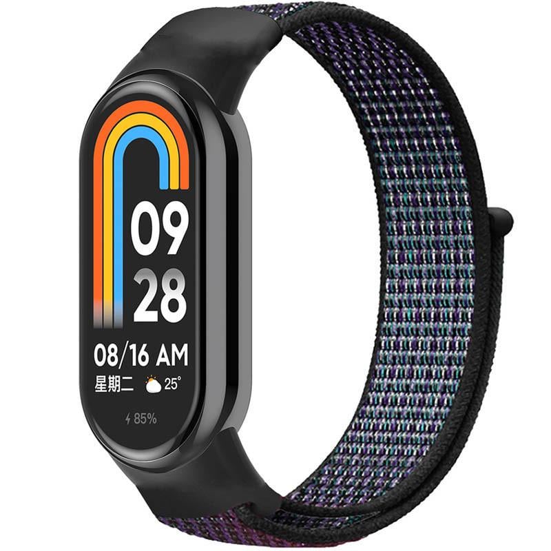 Ремінець Nylon New для Xiaomi Mi Band 8/9 Dark Purple (00000077679_2)