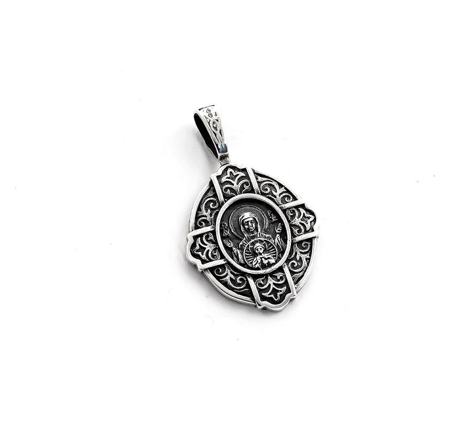 Кулон Иконка из серебра Maxi Silver 7563 (87563)