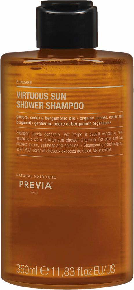 Гель-шампунь после солнца для тела и волос PREVIA SUN 350 мл
