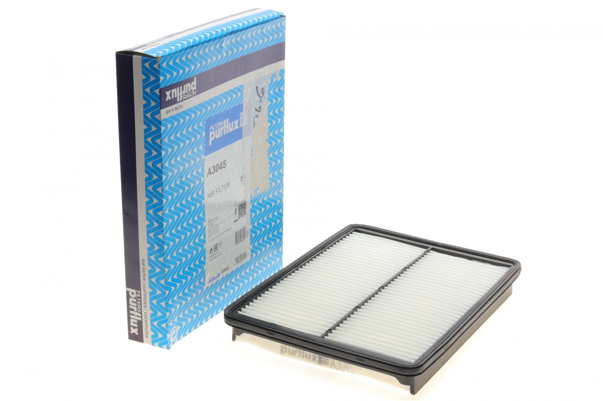 Фильтр воздушный PURFLUX для Hyundai Santa Fe 2,4GDi/MPi/3,0GDi/3,3 12-/Kia Sorento 2,4GDI/LPG/MPi 12- (A3045)