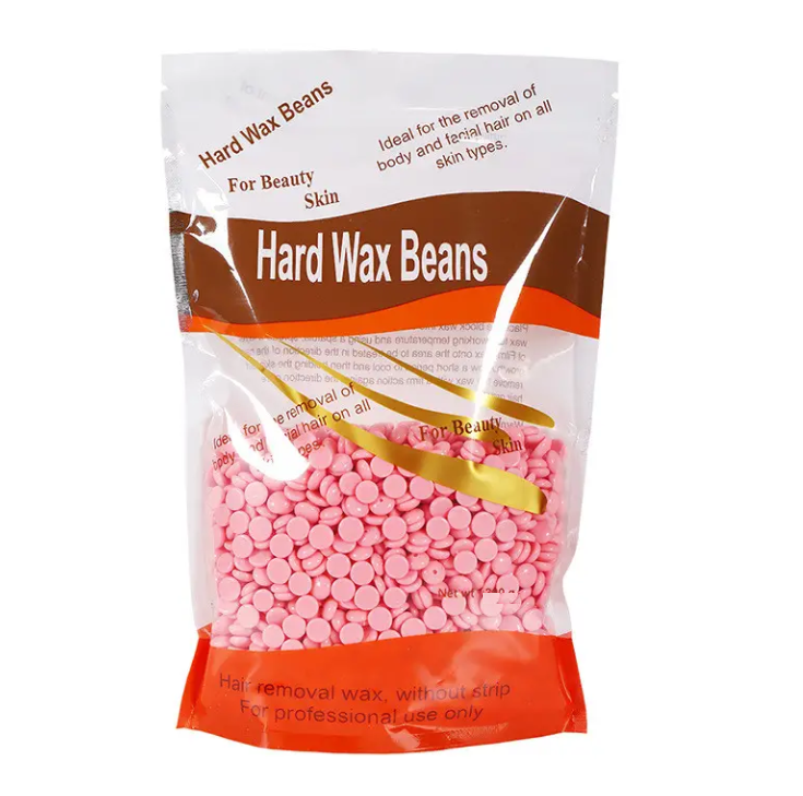 Воск горячий Hard Wax Beans в гранулах Роза 1000 г (15357430)