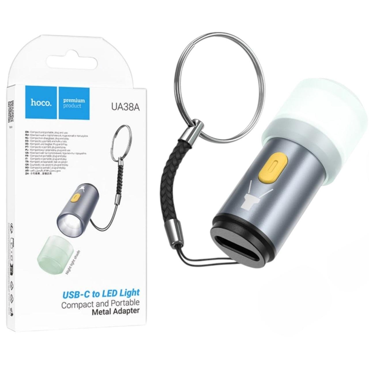 Переходник Hoco UA38A Type-C для подключения LED-освещения (25269606)