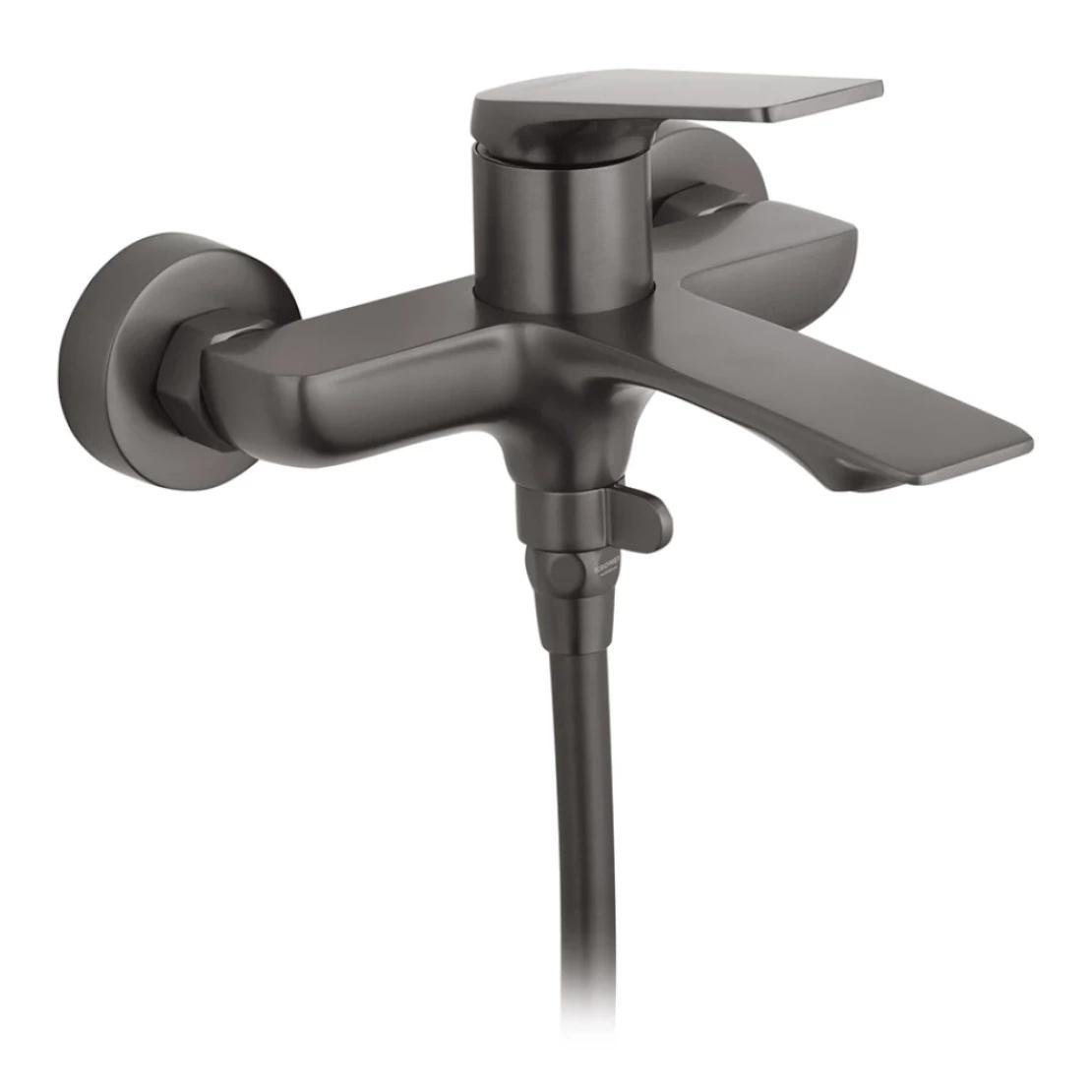 Змішувач для ванни Kroner KRP Graz GRP060 з душовим гарнітуром Графітовий (CV031335)