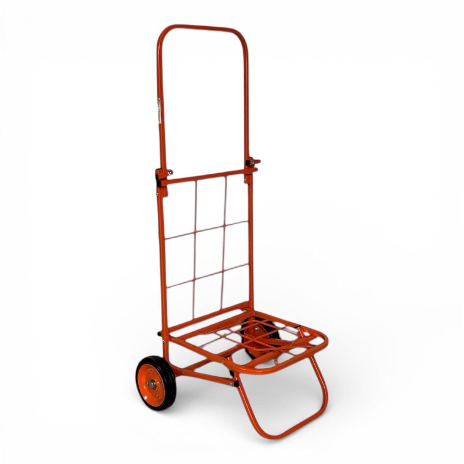 Хозяйственная тележка Міць с усиленными колесами средняя Оранжевый (31236737)