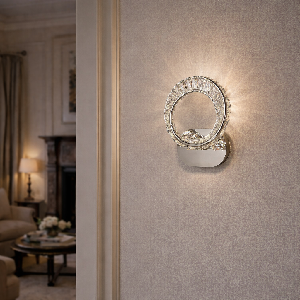 Настінний світильник ZARAQ Ring LED 3 режими освітлення 35W (20458/1WСН)