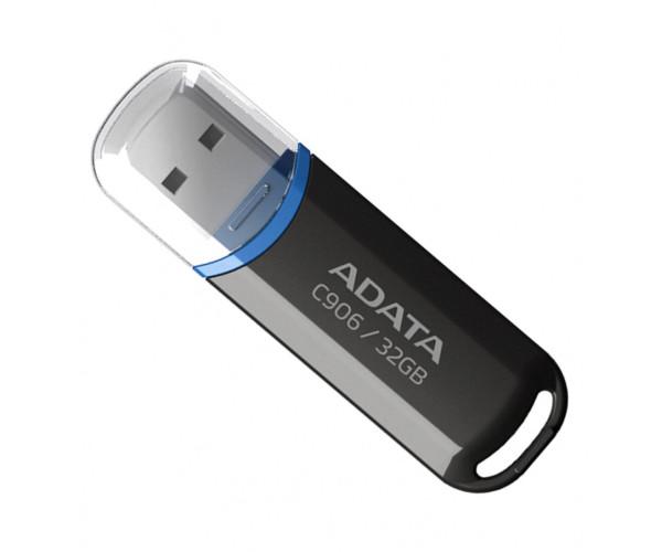 Флеш-память USB Flash Drive A-DATA C906 USB 2.0 32Gb Black Флеш-память USB Flash Drive A-DATA C906 USB 2.0 32Gb Black