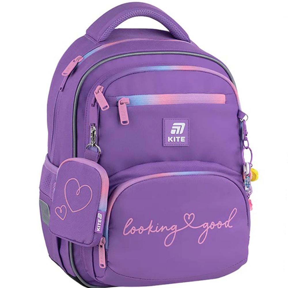 Шкільний набір KITE Education Looking Good рюкзак/пенал/сумка для взуття (SET_K25-773M-2) - фото 3 Шкільний набір KITE Education Looking Good рюкзак/пенал/сумка для взуття (SET_K25-773M-2) - фото 3