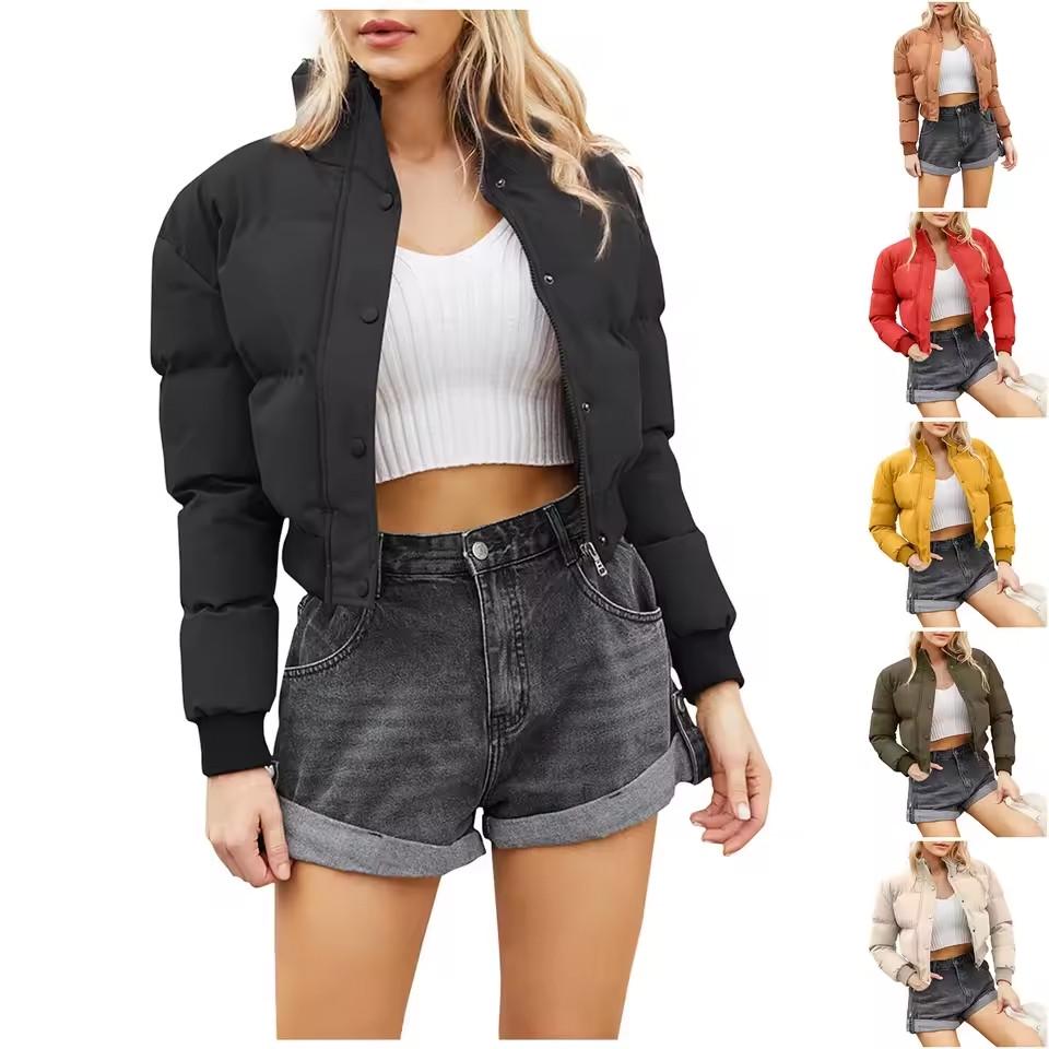 Куртка жіноча демісезонна Spring р. 40-42 Чорний - фото 4 Куртка жіноча демісезонна Spring р. 40-42 Чорний - фото 4