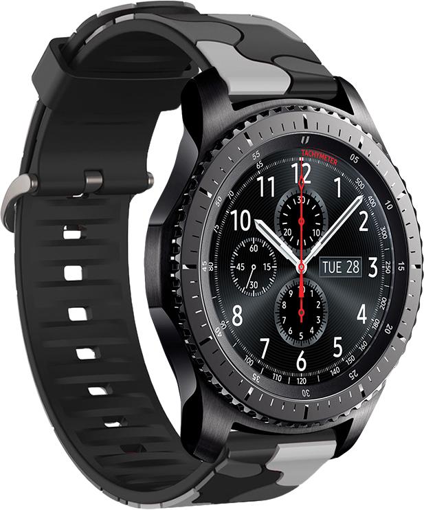 Ремешок Tactic Camouflage для Samsung Gear S3 Black/Grey (32935-53)