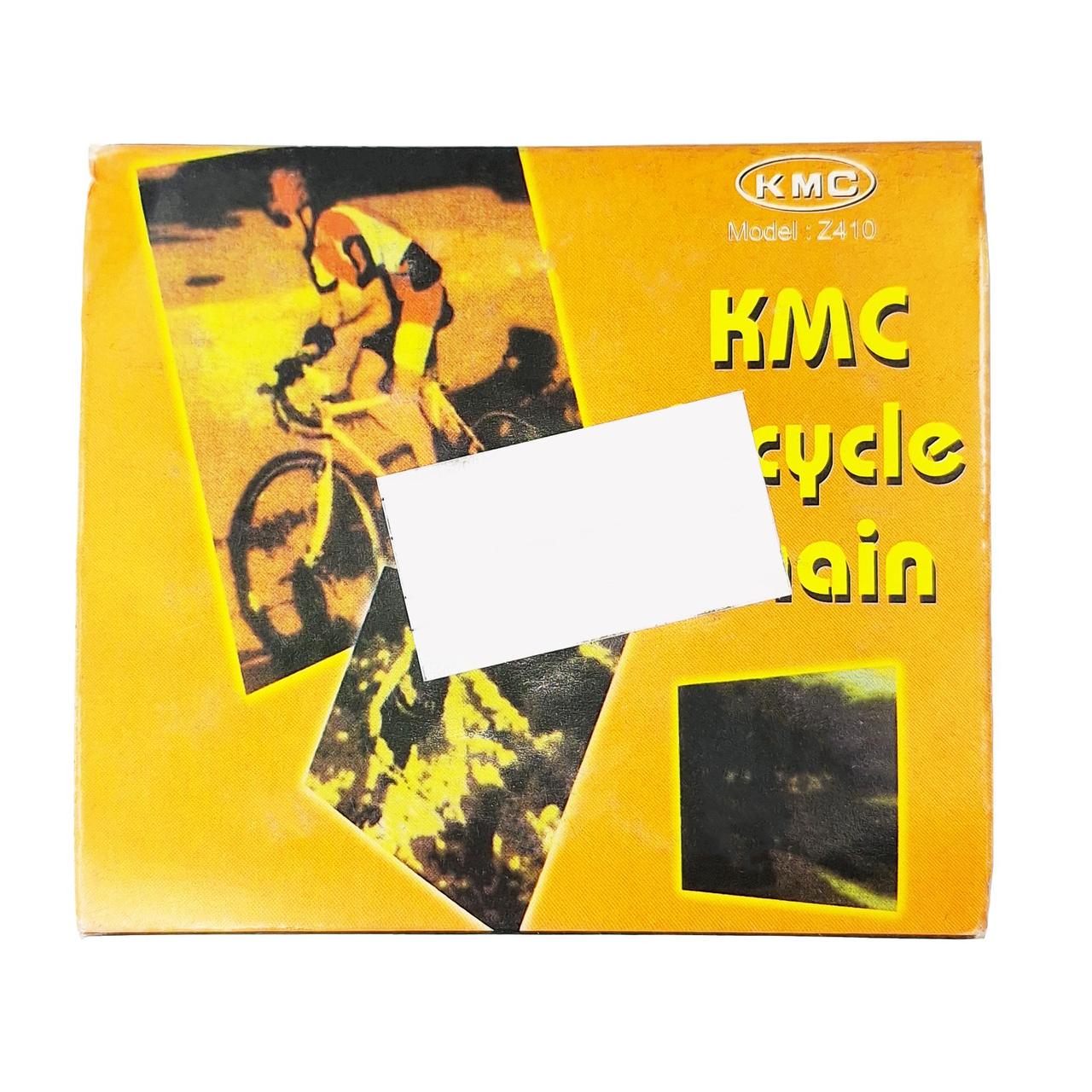 Цепь велосипедная КМС Z410 1/2x1/8" 112L 1Sp с замком на велосипед типа Украина (G0000427)