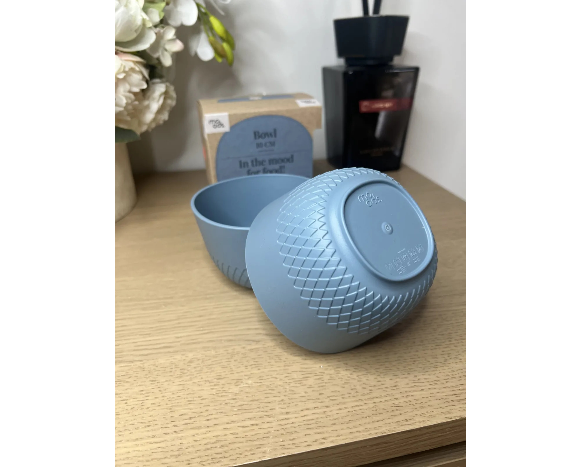 Набір мисок Moods багаторазові з переробленого еко-пластика 10 см 2 шт. Блакитний (500088)