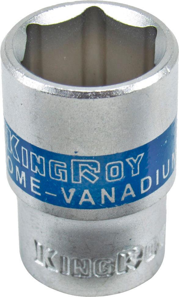 Головка торцева низька шестигранна KING ROY 1/4 12 мм (30161-12)