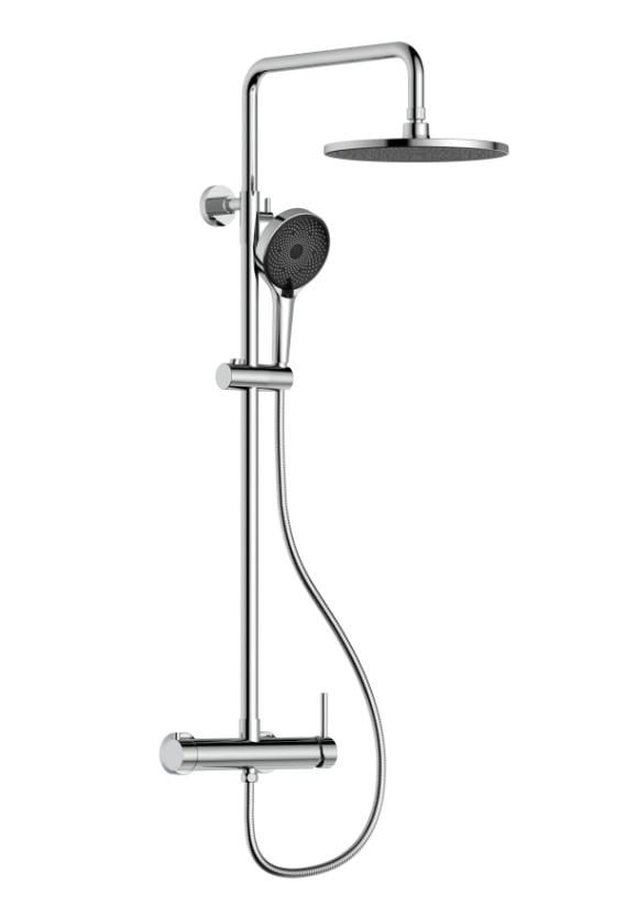 Душова система універсальна Qtap Sloup Chrome (QT57103OC)