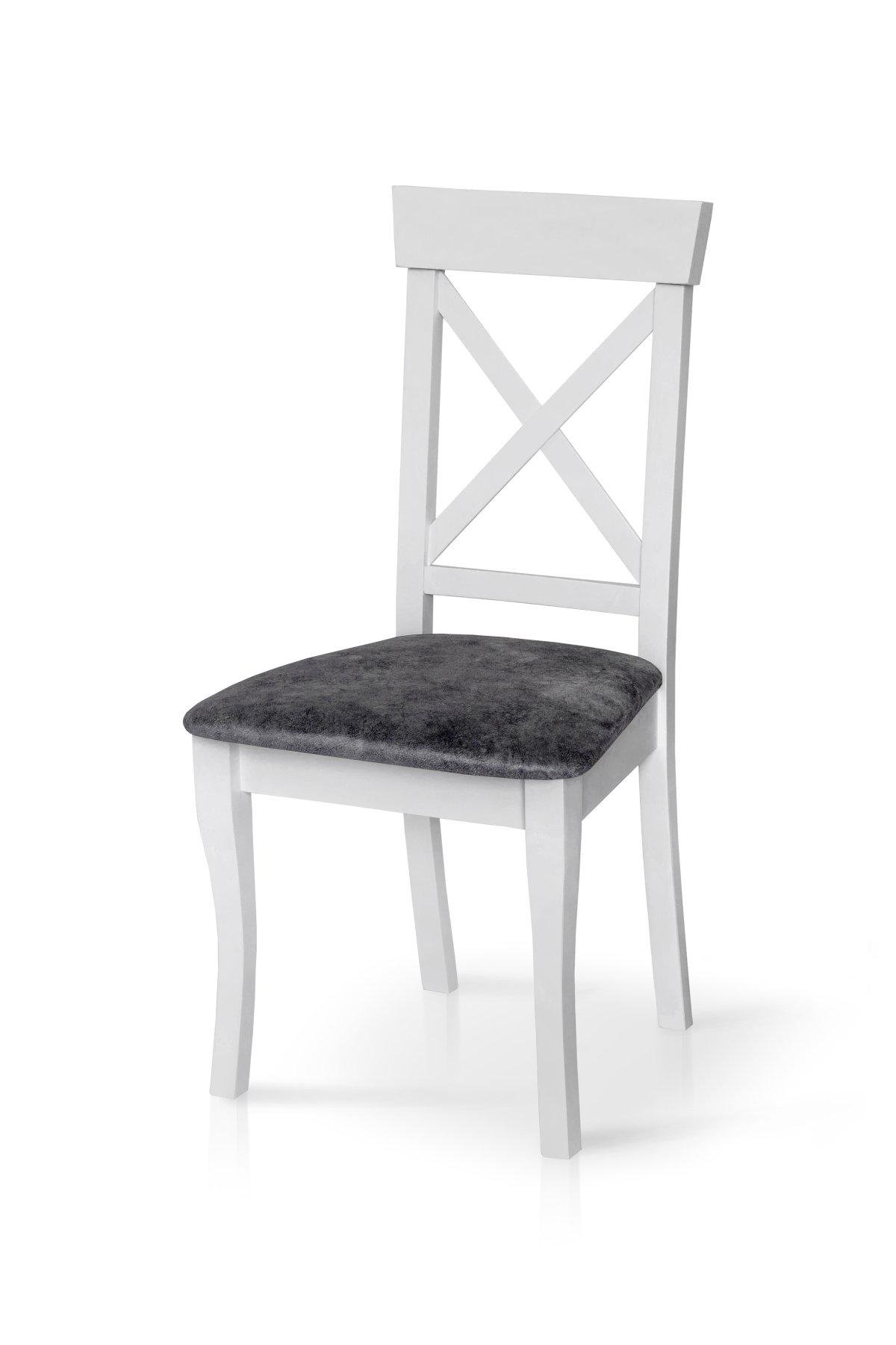 Стул для кухни Сканди Белый/Серый (45083) Стул для кухни Сканди Белый/Серый (45083)