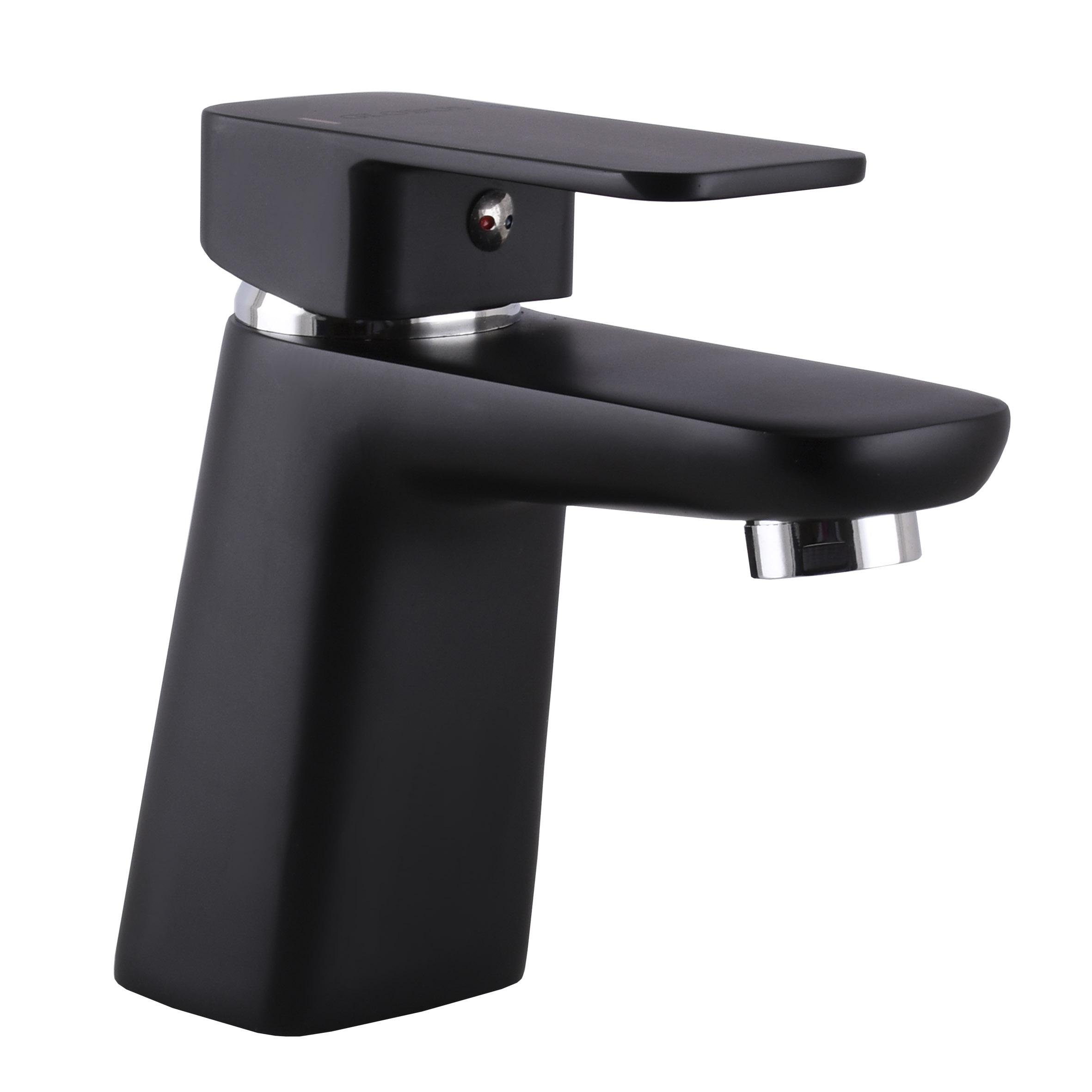 Смеситель для умывальника Globus Lux Milano GLM-101-BB 000021922 однорычажный Черный (115846)