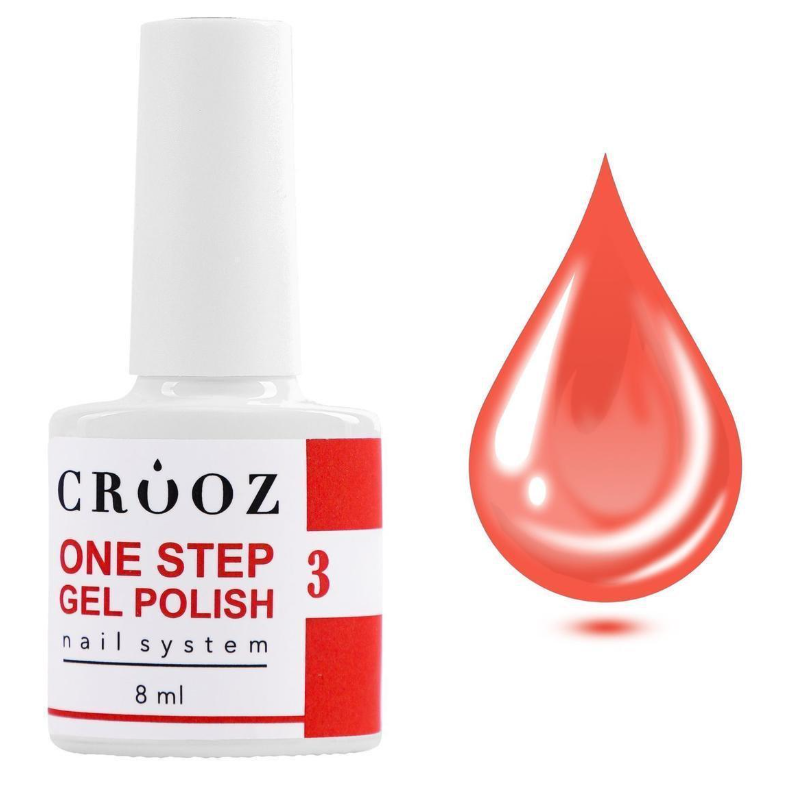 Гель-лак однофазный Crooz One Step Gel Polish №03 8 мл Гель-лак однофазный Crooz One Step Gel Polish №03 8 мл