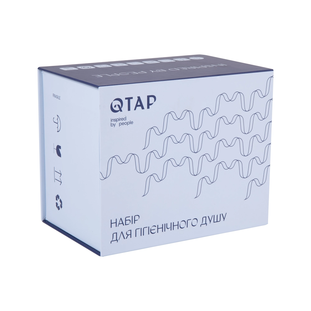 Набір для гігієнічного душу зі змішувачем Qtap Inspai-Varius CRM (V00440001) - фото 7 Набір для гігієнічного душу зі змішувачем Qtap Inspai-Varius CRM (V00440001) - фото 7