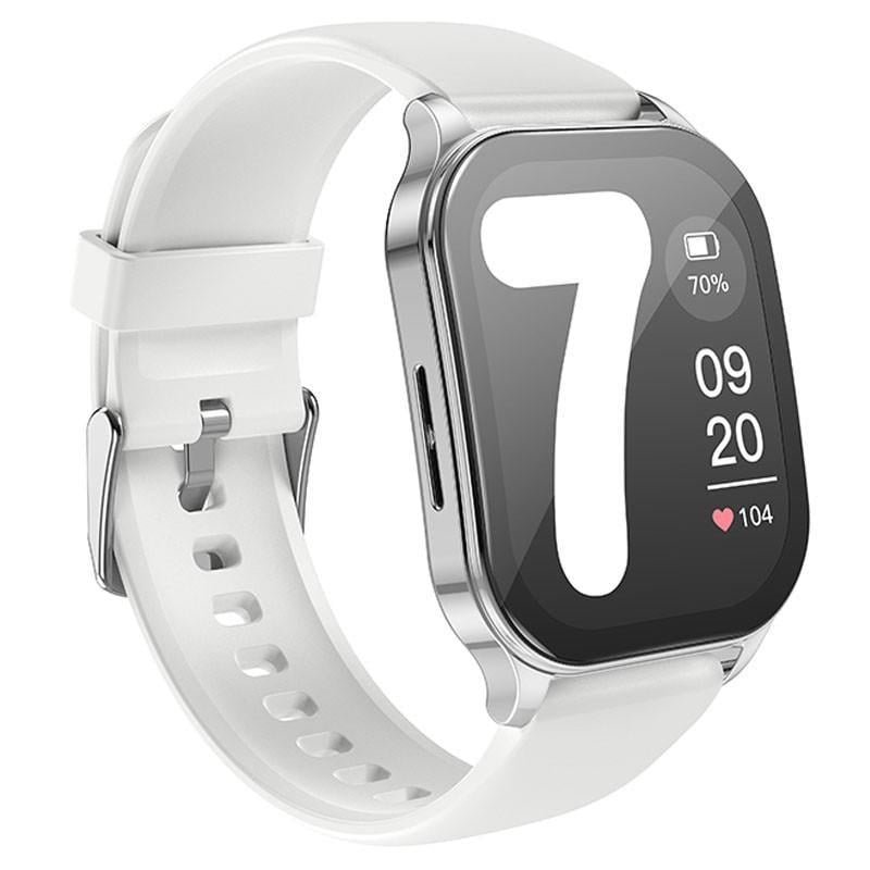Смарт-часы Hoco Smart Watch Y19 Amoled Smart sports watch Bright Silver (00000067618_1)