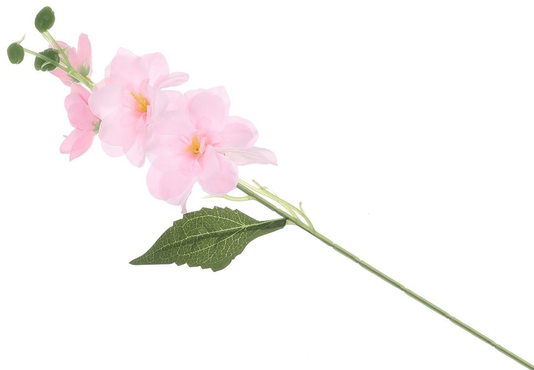 Набор веточек искуссвтенных BonaDi Бегония 40 см 4 шт. Розовый (713007)