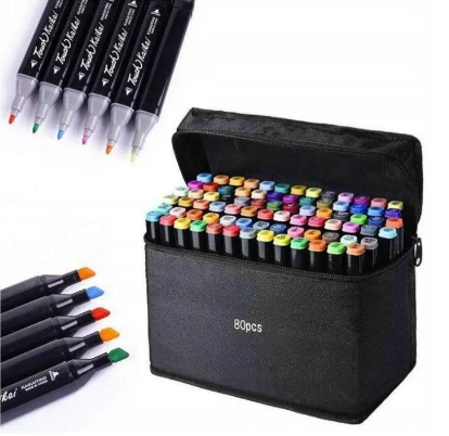 Набор маркеров для скетчинга Touch двусторонних 80 шт. (1016) - фото 5 Набор маркеров для скетчинга Touch двусторонних 80 шт. (1016) - фото 5