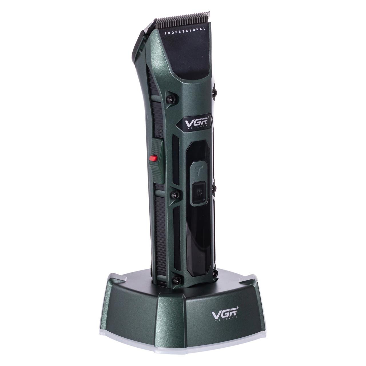 Машинка для стрижки VGR V-696 с 4 насадками (7379) - фото 3