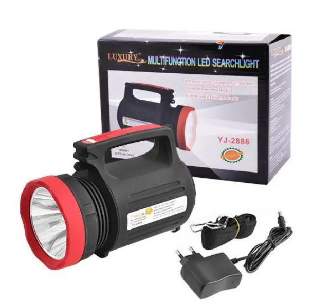 Ліхтар переносний Luxury 2886 5W+22SMD ЗП 220 V вбудований акумулятор power bank (5686)