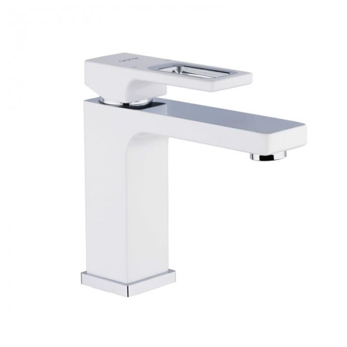 Смеситель для умывальника Gappo Futura G1017-8 1033998 однорычажный Белый (102555)