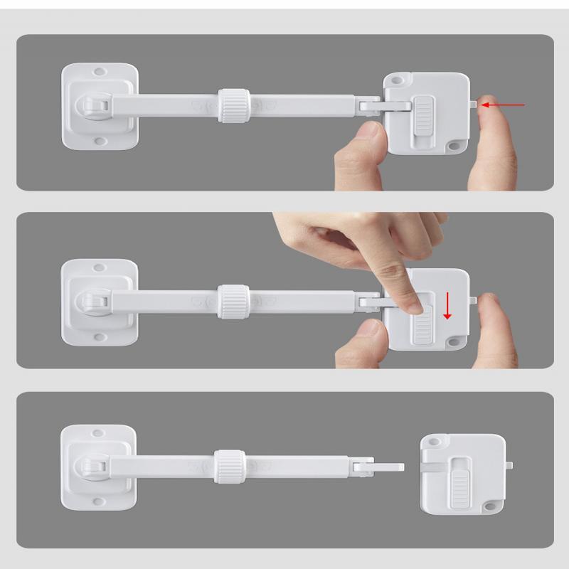 Замок-блокатор на окно раздвижной Белый (87317667) - фото 4 Замок-блокатор на окно раздвижной Белый (87317667) - фото 4