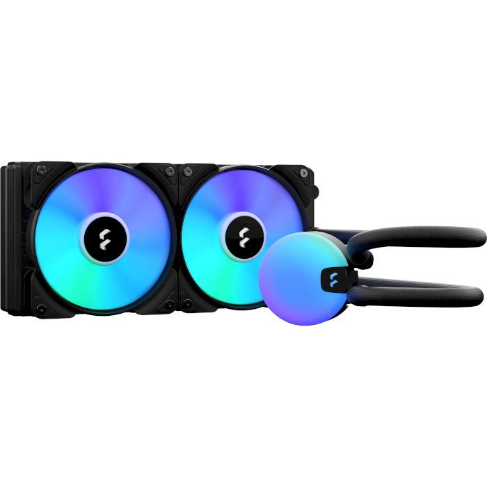 Система жидкостного охлаждения процессора Fractal Design Lumen S24 RGB V2 PWM 240 мм Black (FD-W-L1-S2412)