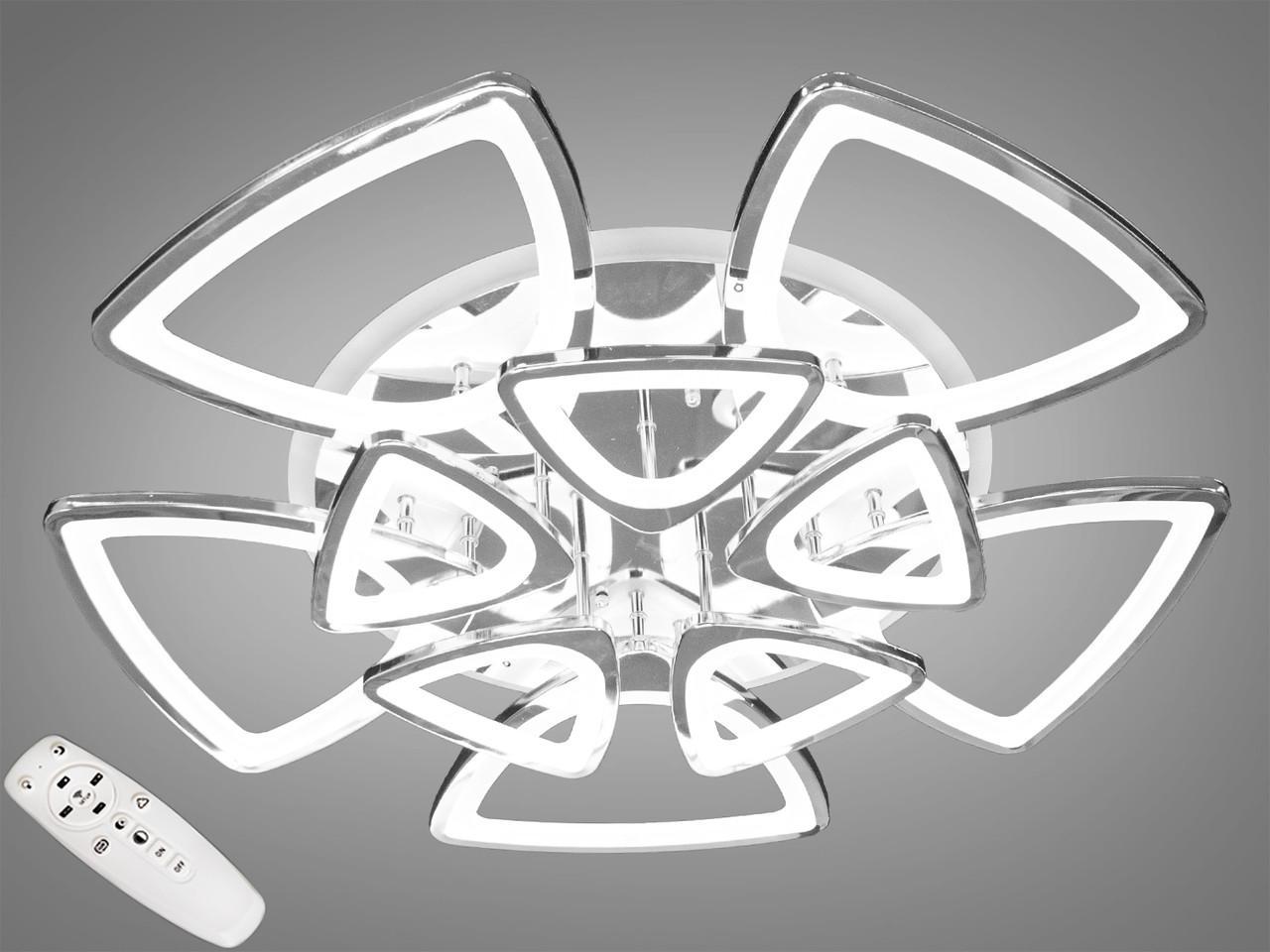 Люстра потолочная с димером LED 240W 8118/5+5HR 3col dim (2437593482)