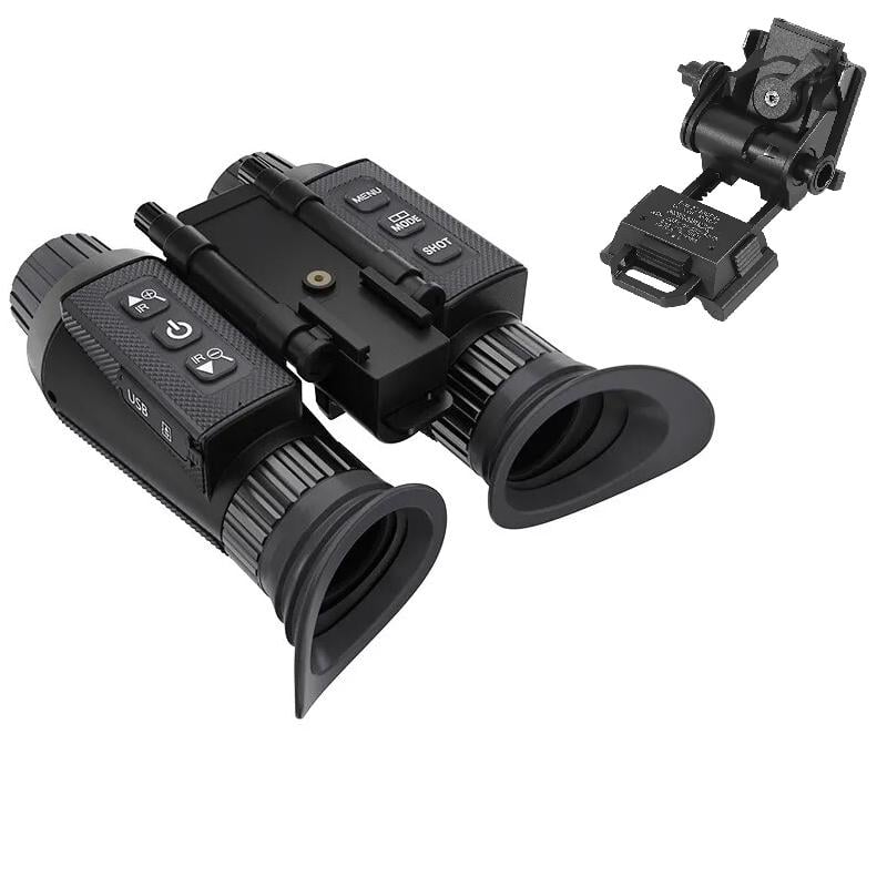 Прибор ночного видения Wilcox L4G24 Night Vision NV8300 Super Light HD 36MP 3D до 500 м с креплением на шлем металл - фото 2