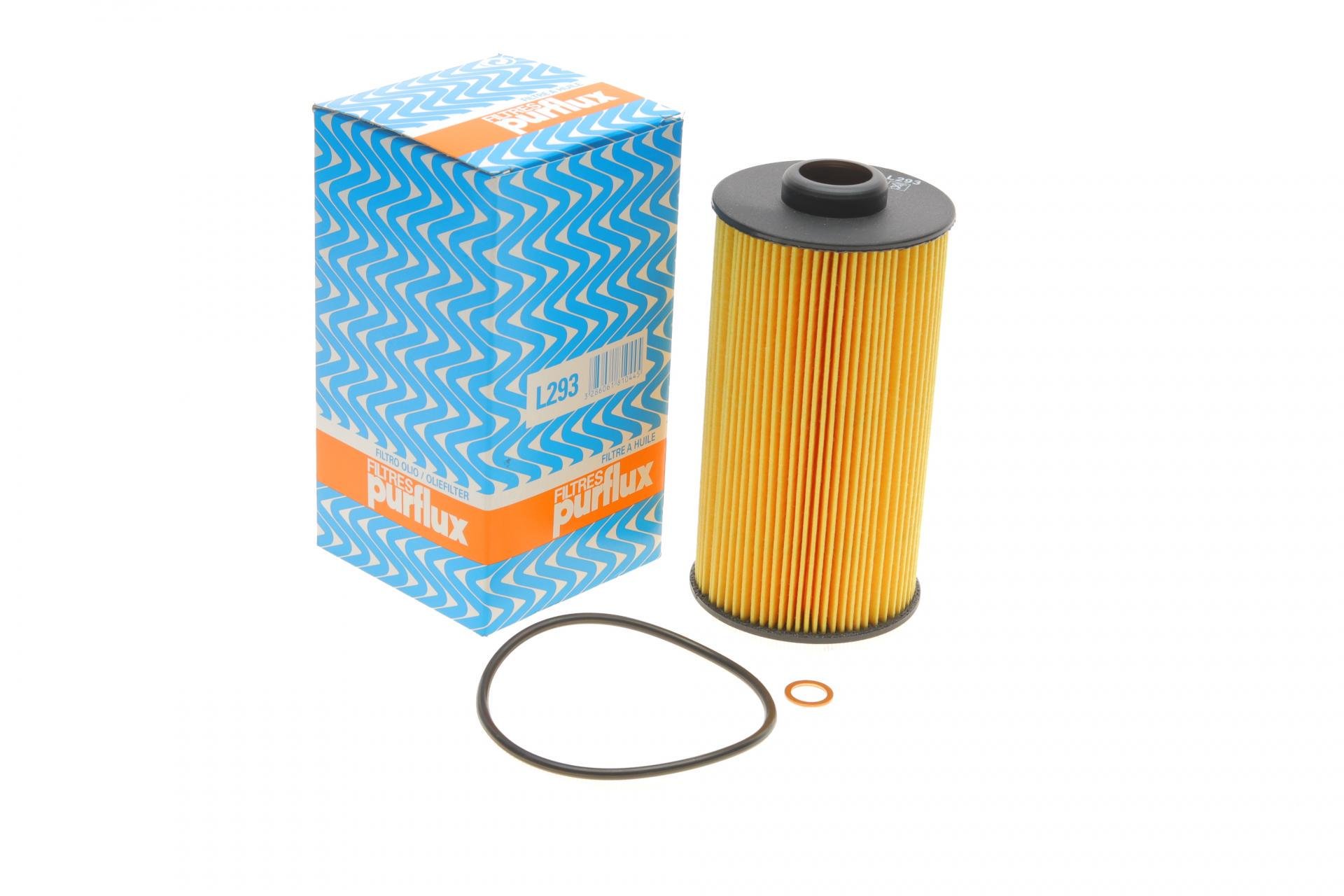 Фільтр масляний PURFLUX для BMW 5 E39/7 E38 3,0 94-03- (L293)