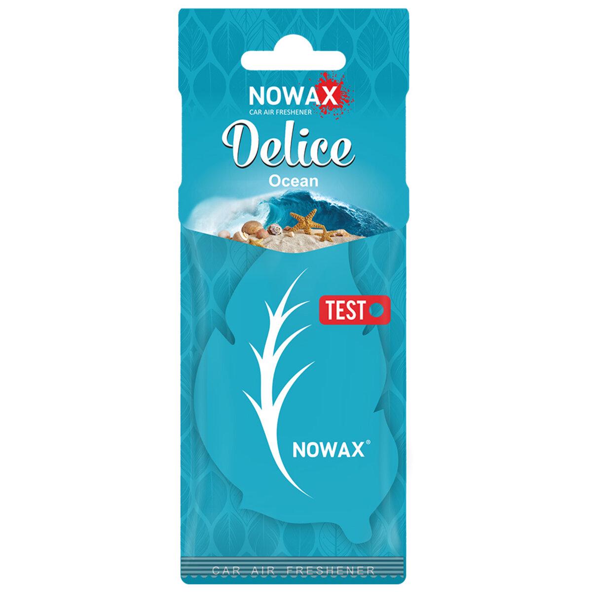 Ароматизатор целлюлозный воздух Nowax серия Delice-Ocean Ароматизатор целлюлозный воздух Nowax серия Delice-Ocean