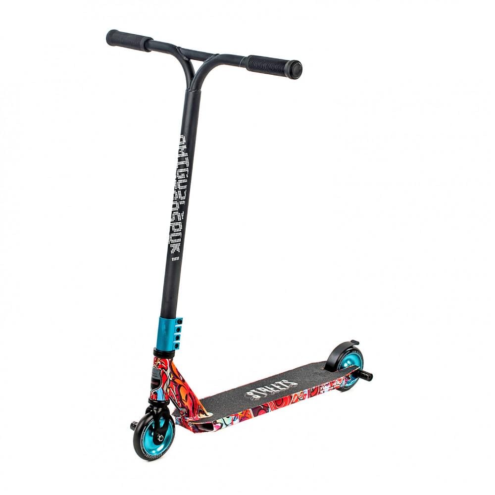 Самокат трюковый Amigo Sport Street WT с пегами Красный