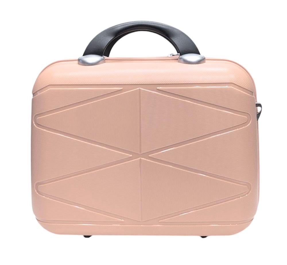 Бьюті-кейс ручна поклажа Madisson Snowball 51304 поліпропілен XS Рожеве золото - фото 2 Бьюті-кейс ручна поклажа Madisson Snowball 51304 поліпропілен XS Рожеве золото - фото 2