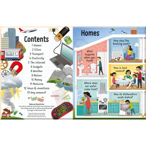 Книга Usborne "Lift-the-Flap Questions & Answers How Does it Work?" Katie Daynes (ISBN:9781474989886) - фото 2 Книга Usborne "Lift-the-Flap Questions & Answers How Does it Work?" Katie Daynes (ISBN:9781474989886) - фото 2