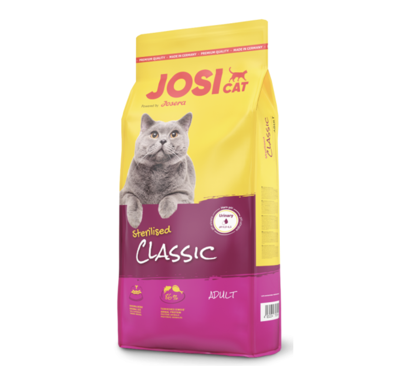 Корм сухой JosiCat Sterilised Classic для стерилизованных кошек 10 кг (15338550) - фото 1