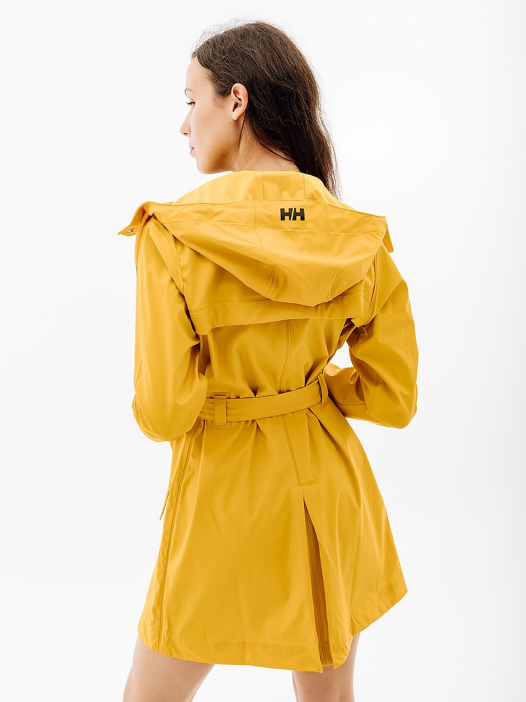 Тренч женский Helly Hansen W KIRKWALL II RAINCOAT L Желтый (7d53252-344 L) - фото 2