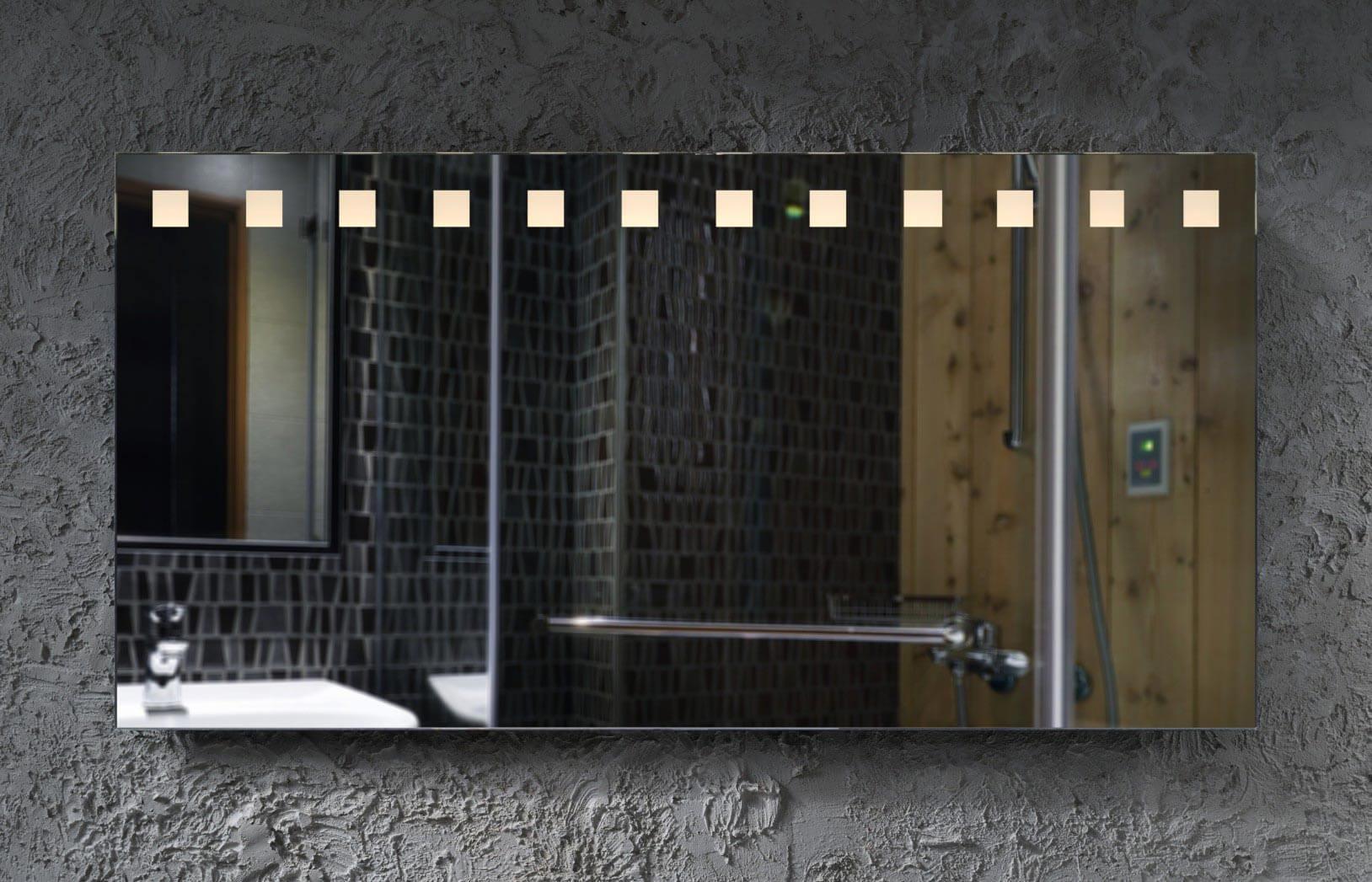 Зеркало Dim Dzerkal SIBARO с LED-подсветкой 70х100 см (4403)