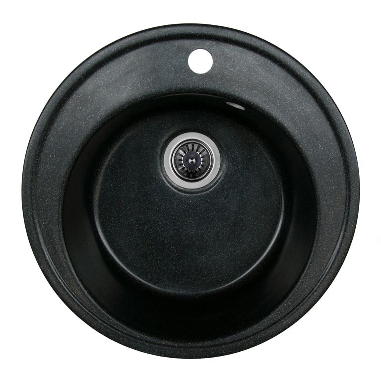 Мойка кухонная Platinum Yara 510S Черный (353434) Мойка кухонная Platinum Yara 510S Черный (353434)