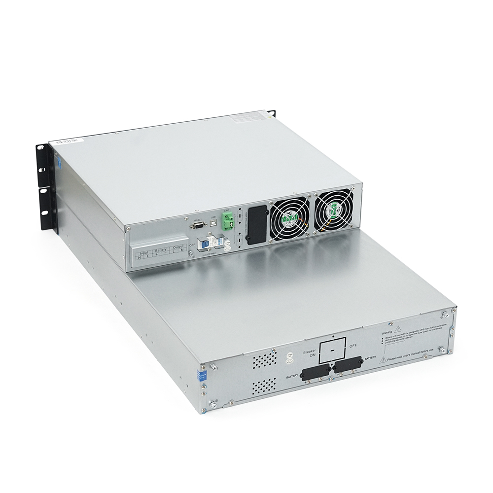 Джерело безперебійного живлення з синусоїдальним виходом Ritar rt6kslcd rack 5400 Вт 12v 75ah 16 шт. (YUT_V10661) - фото 2