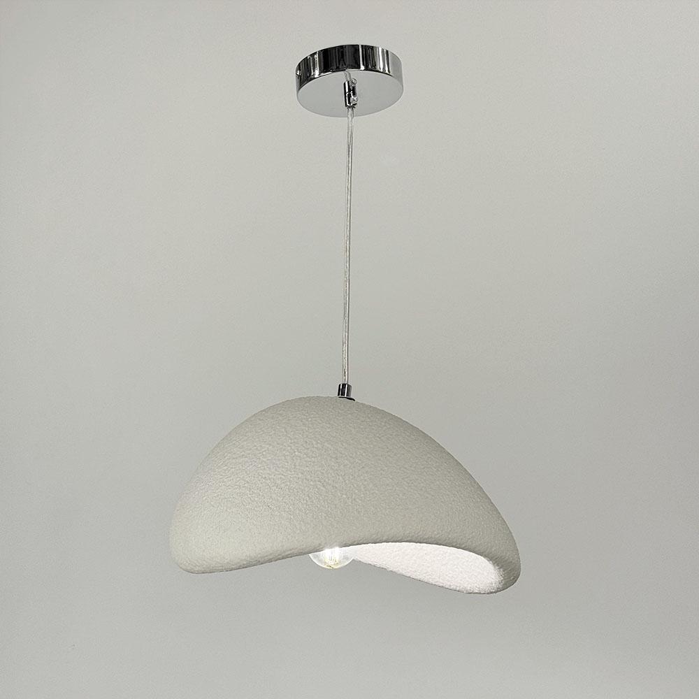 Світильник-хмара з білим гіпсовим корпусом 30х25х16 см (MJ215-300 WT) - фото 3