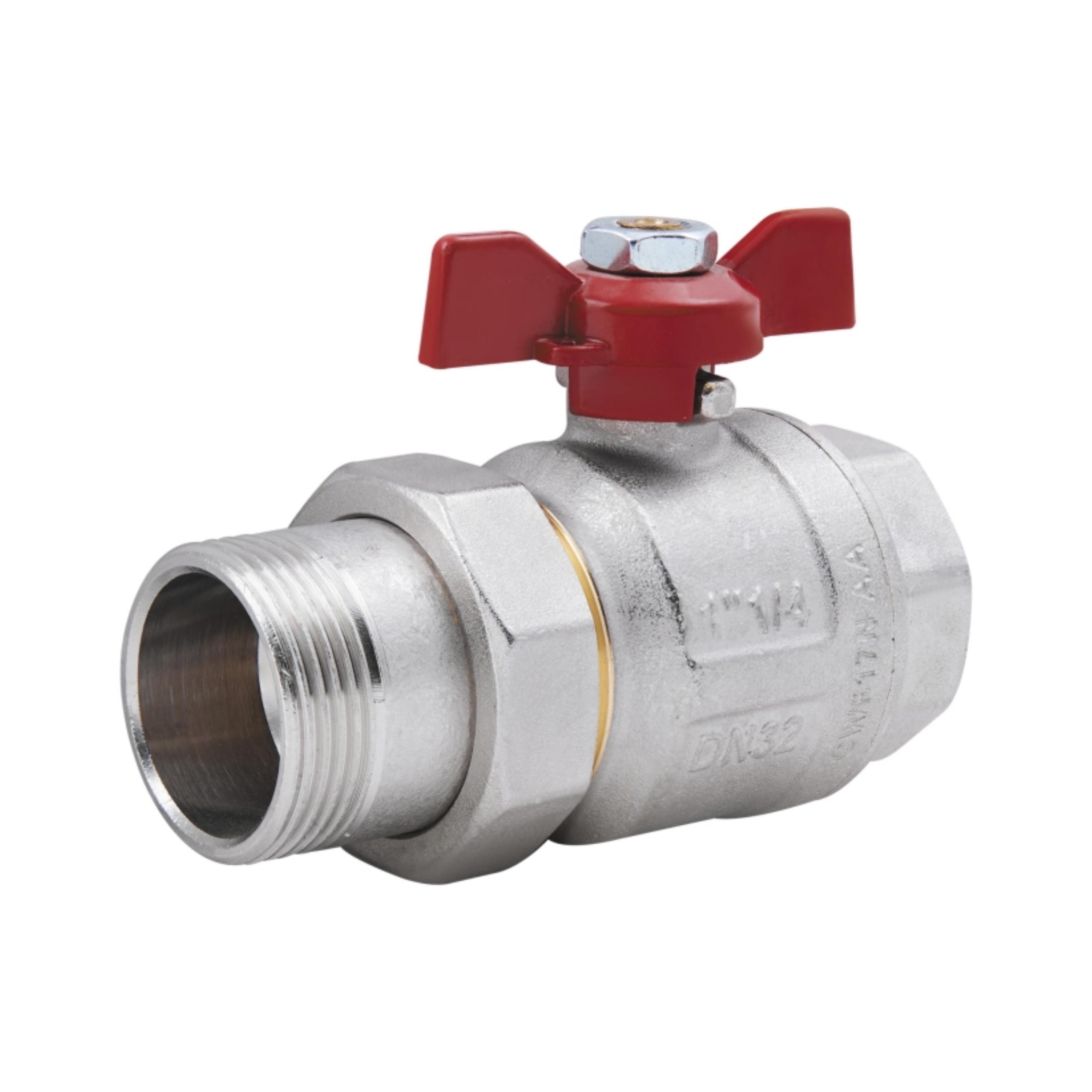 Кран шаровой ICMA Американка 1 1/4" прямой №347