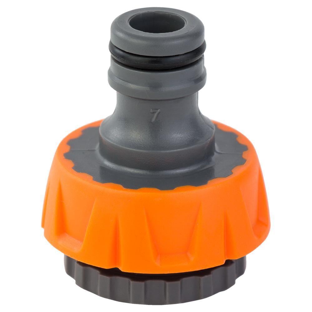 Адаптер для коннектора Flora ABS/TPR 1/2" универсальный 1/2"x3/4" (5015834)