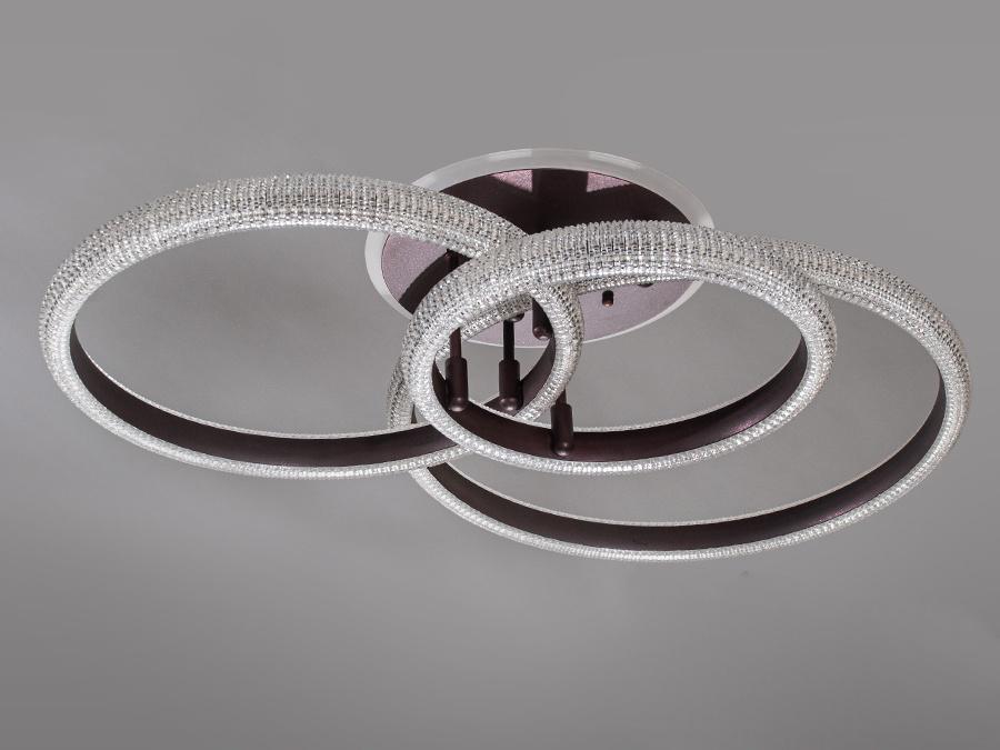 Люстра потолочная Octav с диммером и LED подсветкой 115 Вт (MX77014/3CF LED)