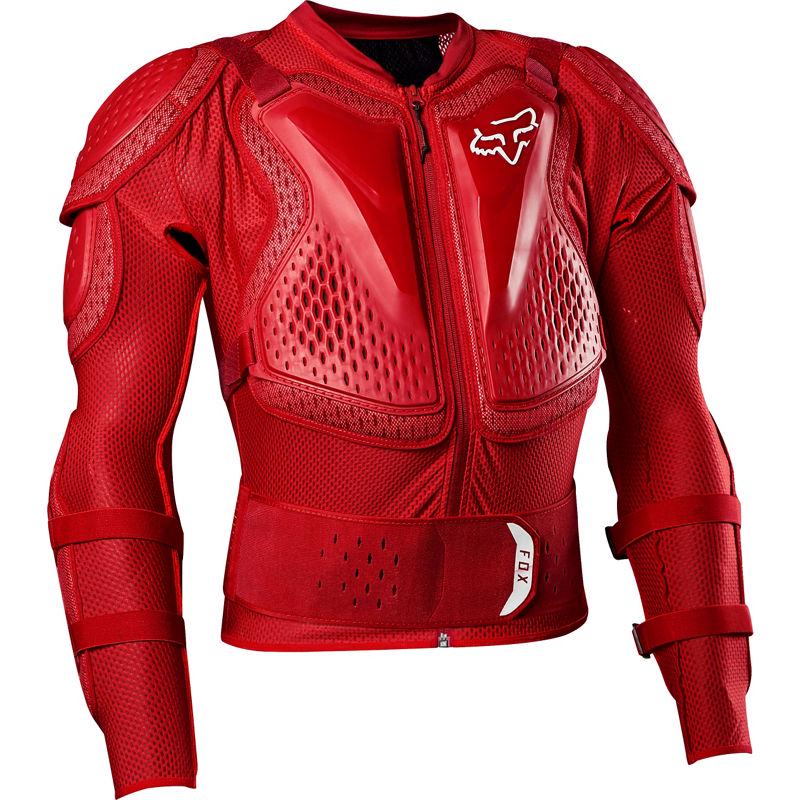 Моточерепаха Fox TITAN SPORT JACKET FLAME XL Red (11174)