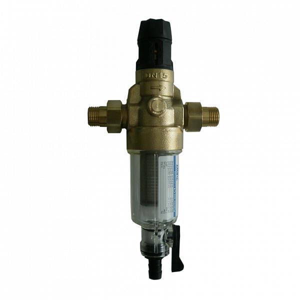 Ручной механический фильтр для холодной воды BWT Protector mini C/R HWS с редуктором давления 1/2" (2443)