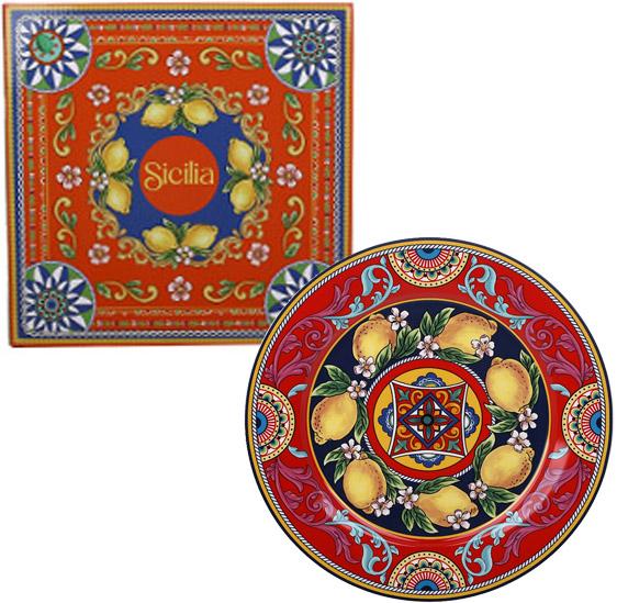 Тарелка фарфоровая Sicilia Ornamento 27 см - фото 4 Тарелка фарфоровая Sicilia Ornamento 27 см - фото 4